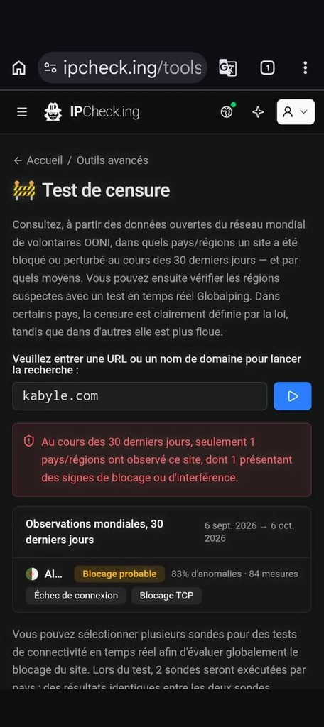 Test de censure 2 Ipcheck.ing